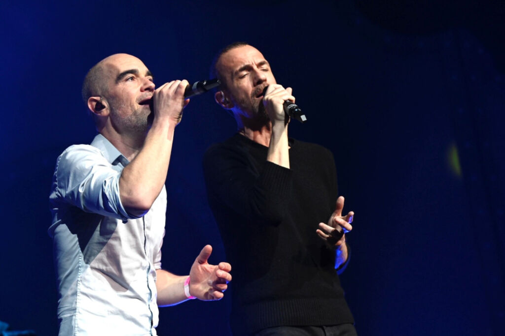 Aldebert et Calogero au Chorus des enfants 2023