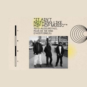Affiche de l'exposition focus hip-hop