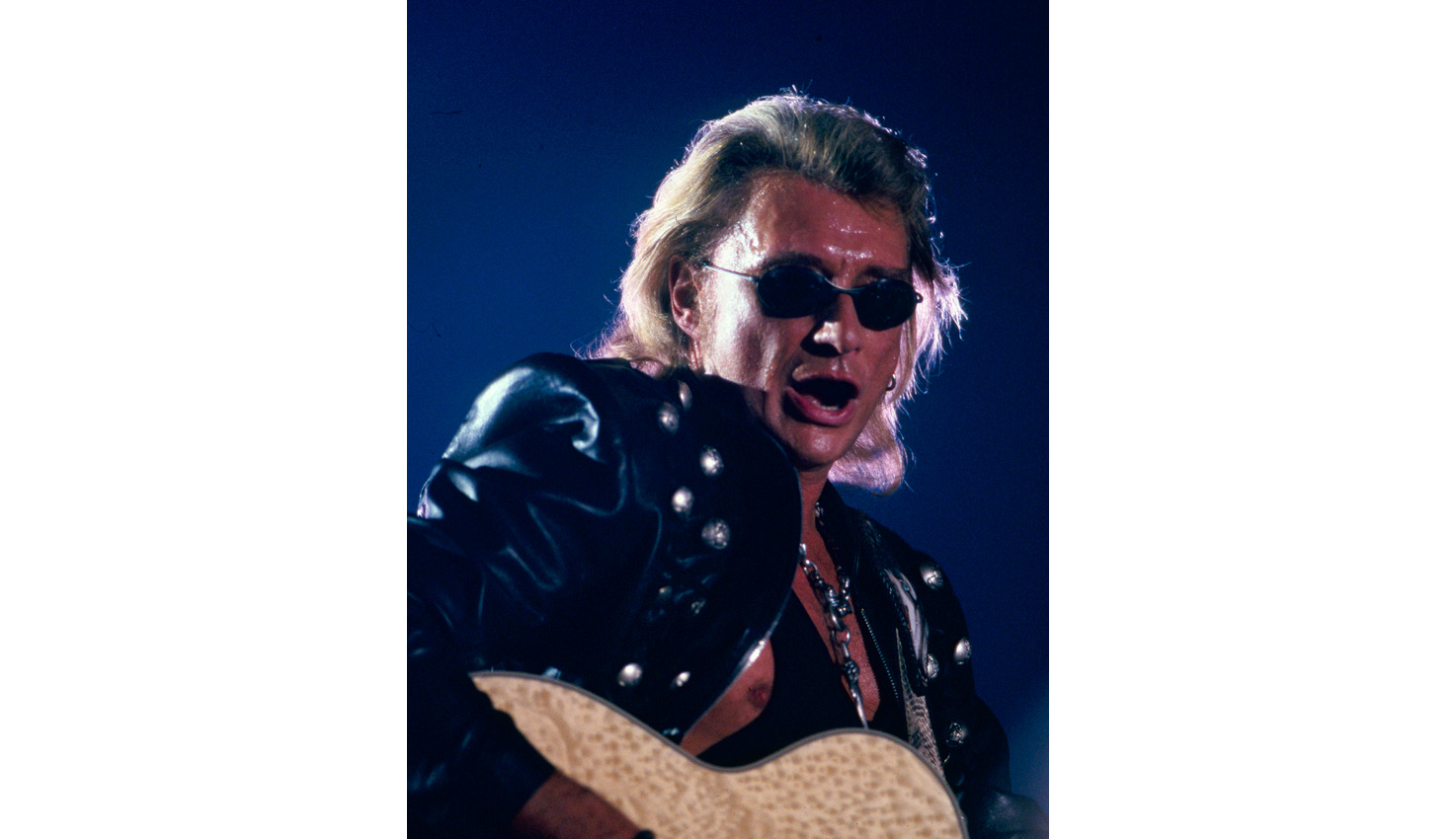 JOHNNY HALLIDAY - 1996, photographe Olivier Ravoire