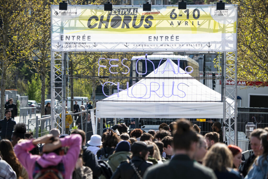 Festival Chorus, le 10 avril 2022, photographe Olivier Ravoire - La Seine Musicale, Boulogne-Billancourt